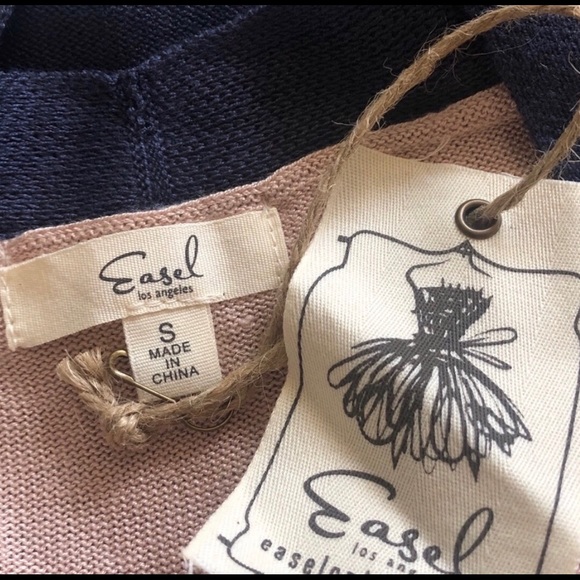 <LAST>Lightweight Colorblock Duster Cardigan - Picture 5 of 5